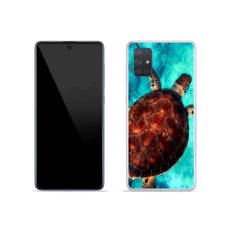 Gél védőhuzat mmCase Samsung Galaxy A71 - teknősbéka