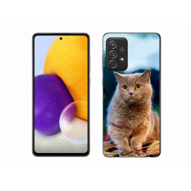 Gél védőhuzat mmCase Samsung Galaxy A72/A72 5G - brit kék 2