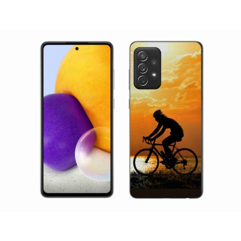 Gél borító mmCase Samsung Galaxy A72/A72 5G - kerékpározás