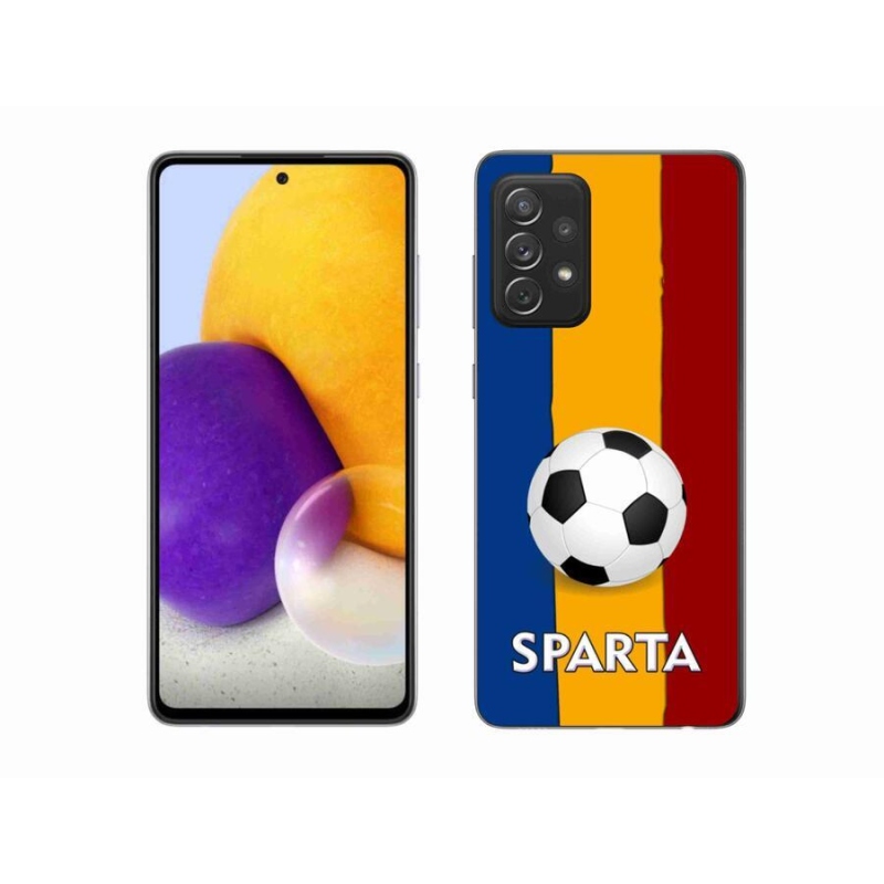 Gél védőburkolat mmCase Samsung Galaxy A72/A72 5G - futball 1
