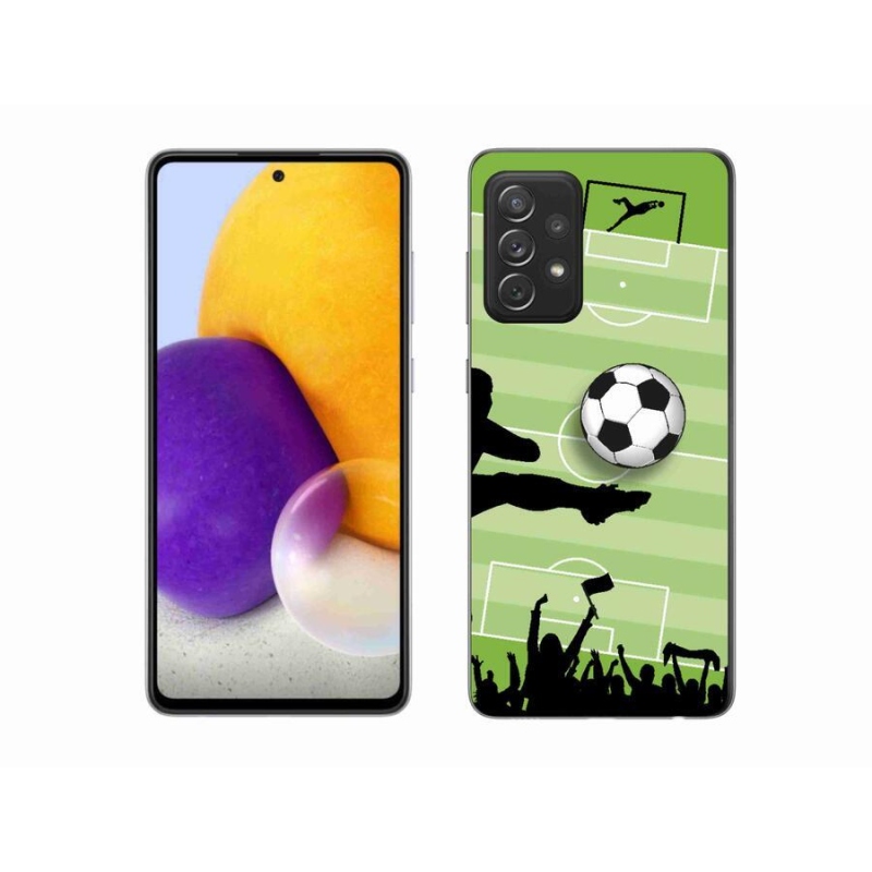 Gél védőburkolat mmCase Samsung Galaxy A72/A72 5G - futball 3