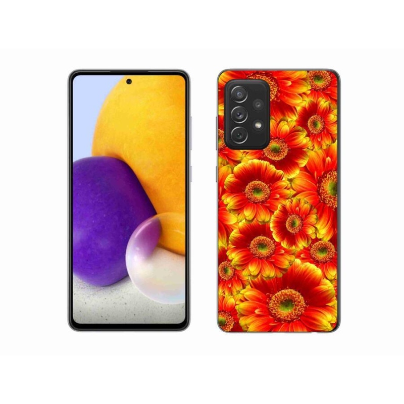 Zselés borítás mmCase Samsung Galaxy A72/A72 5G - gerbera 1