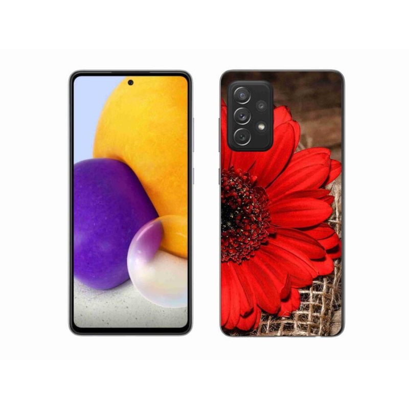 Gél borítás mmCase Samsung Galaxy A72/A72 5G - gerbera