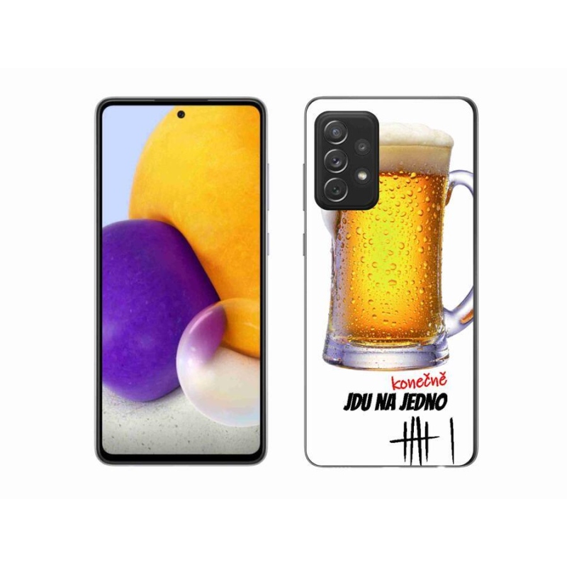 Gél borító mmCase Samsung Galaxy A72/A72 5G - Megyek az egyikhez