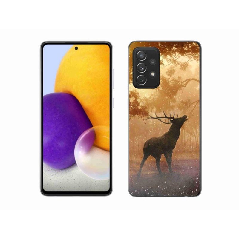 Zselés borítás mmCase Samsung Galaxy A72/A72 5G - szarvasok a vadászaton