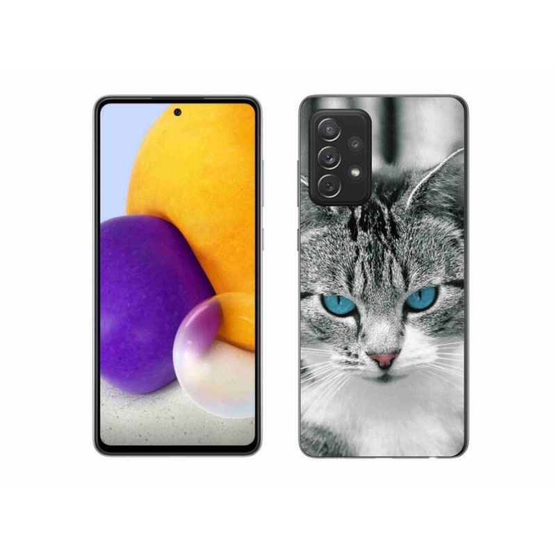 Zselés borítás mmCase Samsung Galaxy A72/A72 5G - macskaszem 1
