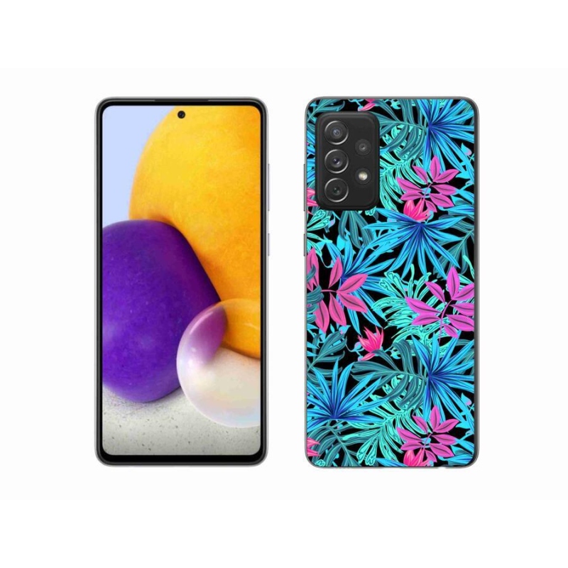 Gél borítás mmCase Samsung Galaxy A72/A72 5G - virágok 3