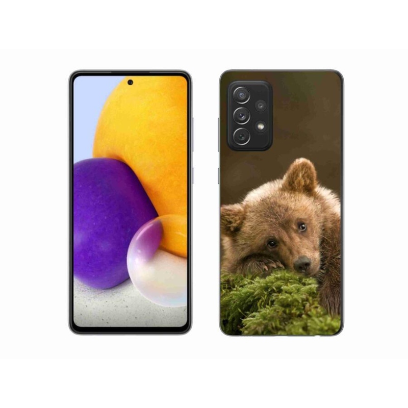 Zselés borítás mmCase Samsung Galaxy A72/A72 5G - medve