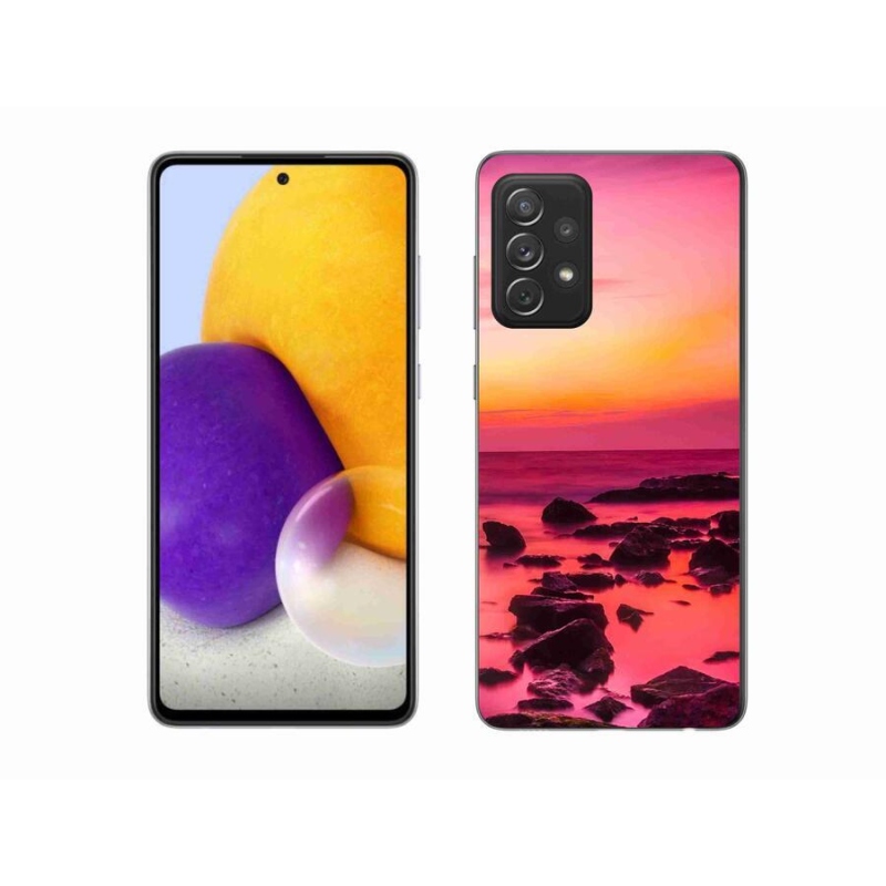 Gél borító mmCase Samsung Galaxy A72/A72 5G - tenger és ragyogás