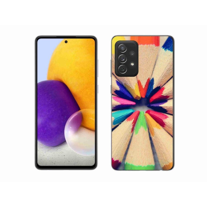 Gél védőhuzat mmCase Samsung Galaxy A72/A72 5G - zsírkrétákhoz