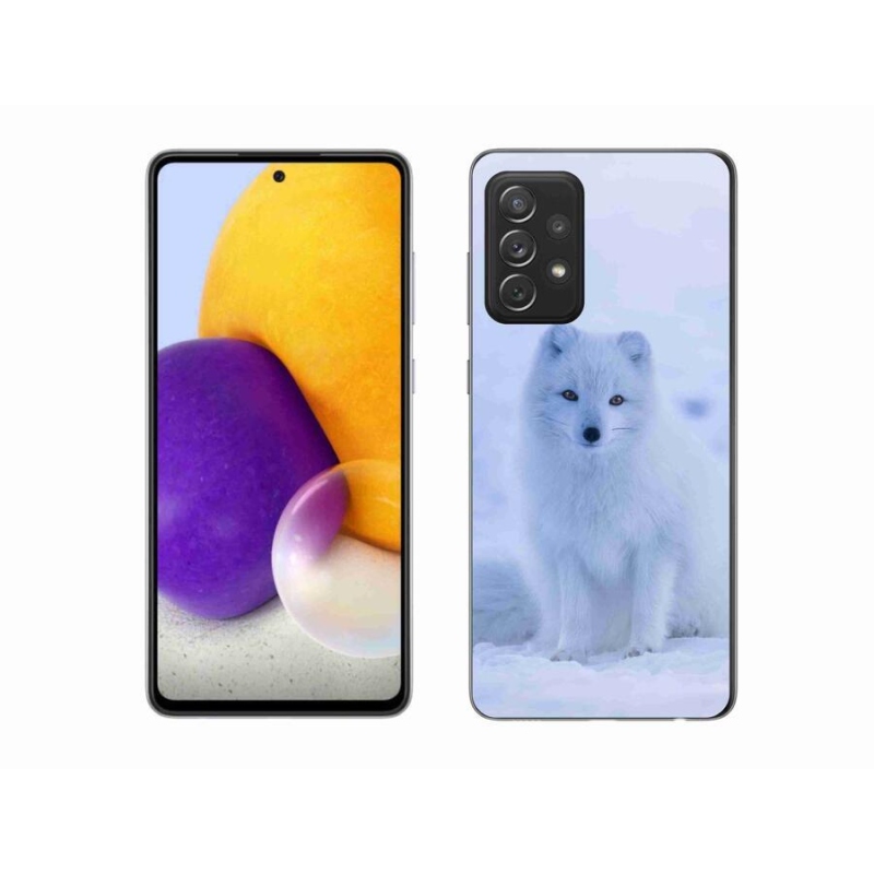 Gél védőhuzat mmCase Samsung Galaxy A72/A72 5G - polár róka