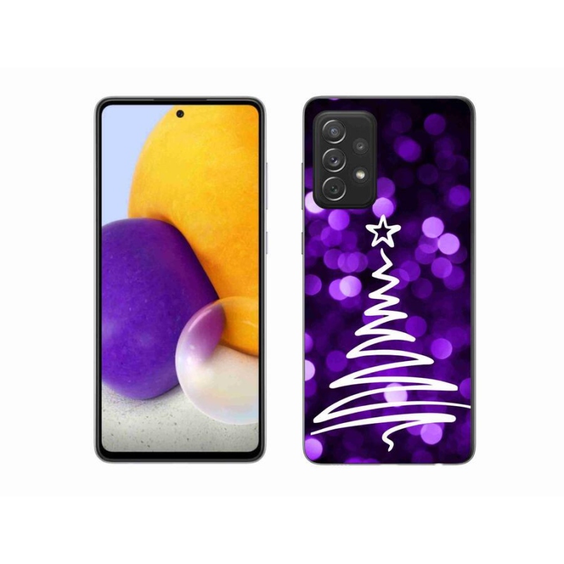 Zselés borítás mmCase Samsung Galaxy A72/A72 5G - fa