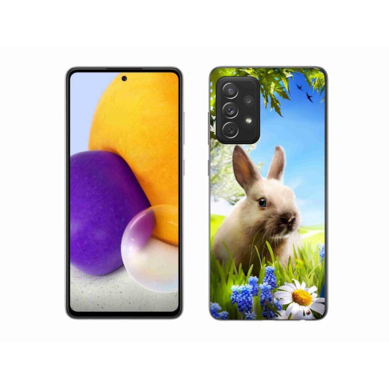 Zselés borítás mmCase Samsung Galaxy A72/A72 5G - nyuszi
