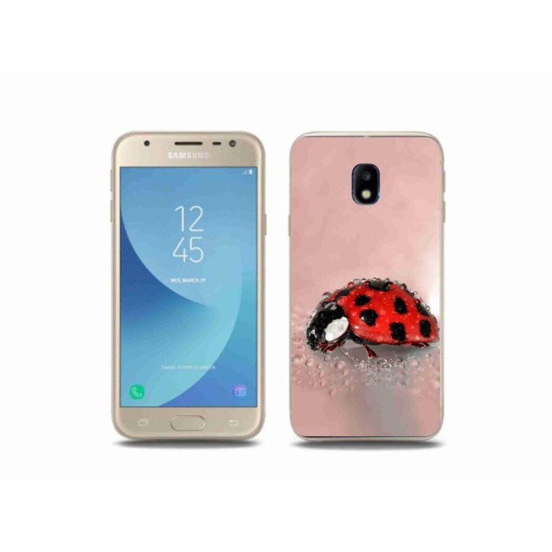 Gél védőhuzat mmCase Samsung Galaxy J3 (2017) - katicabogár