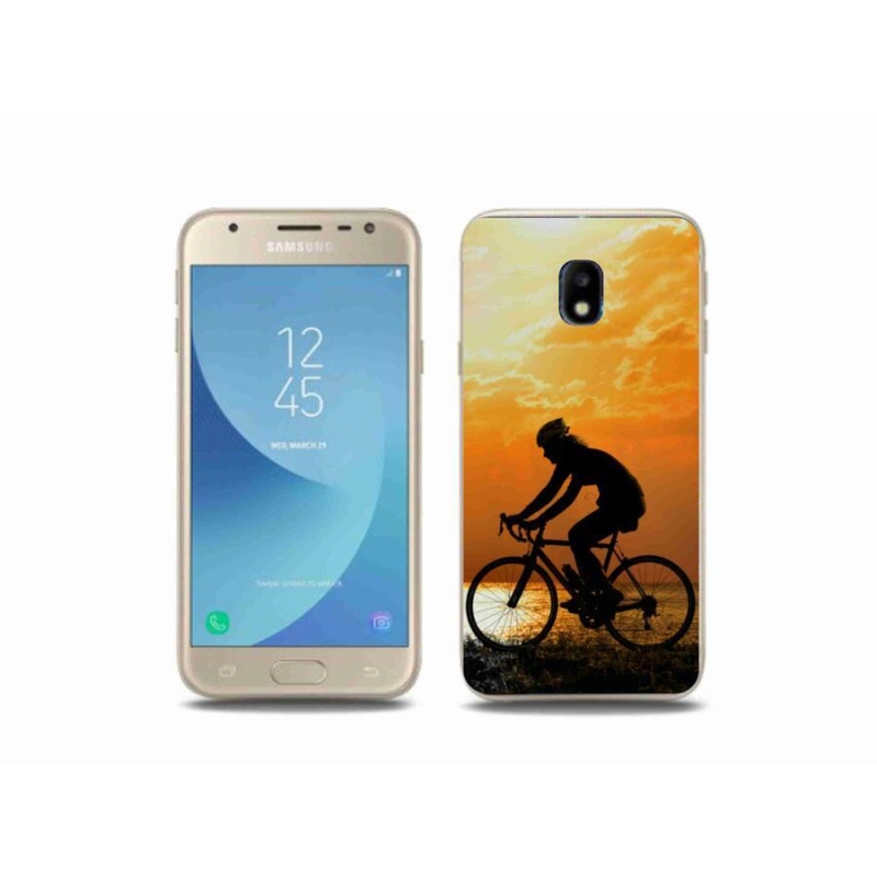 Gél borító mmCase Samsung Galaxy J3 (2017) - kerékpározás