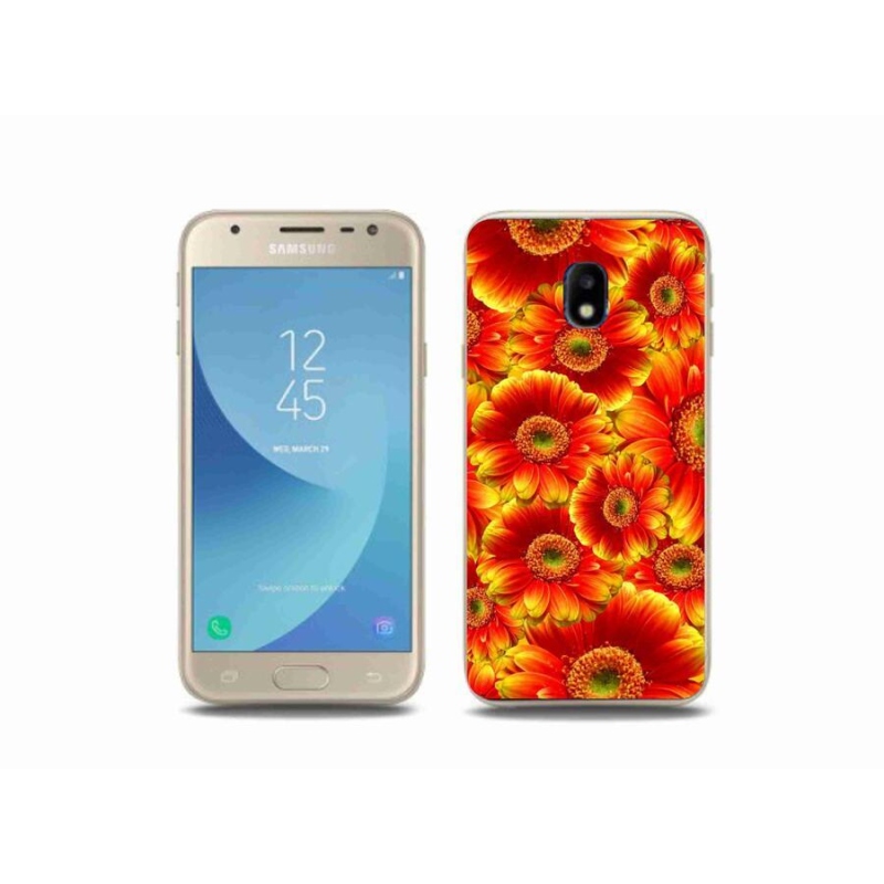 Gél borítás mmCase Samsung Galaxy J3 (2017) - gerbera 1