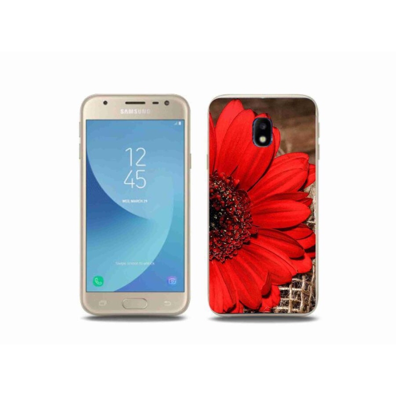 Gél borítás mmCase Samsung Galaxy J3 (2017) - gerbera
