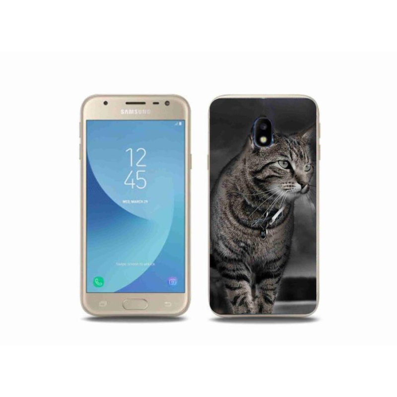 Zselés borítás mmCase Samsung Galaxy J3 (2017) - macska