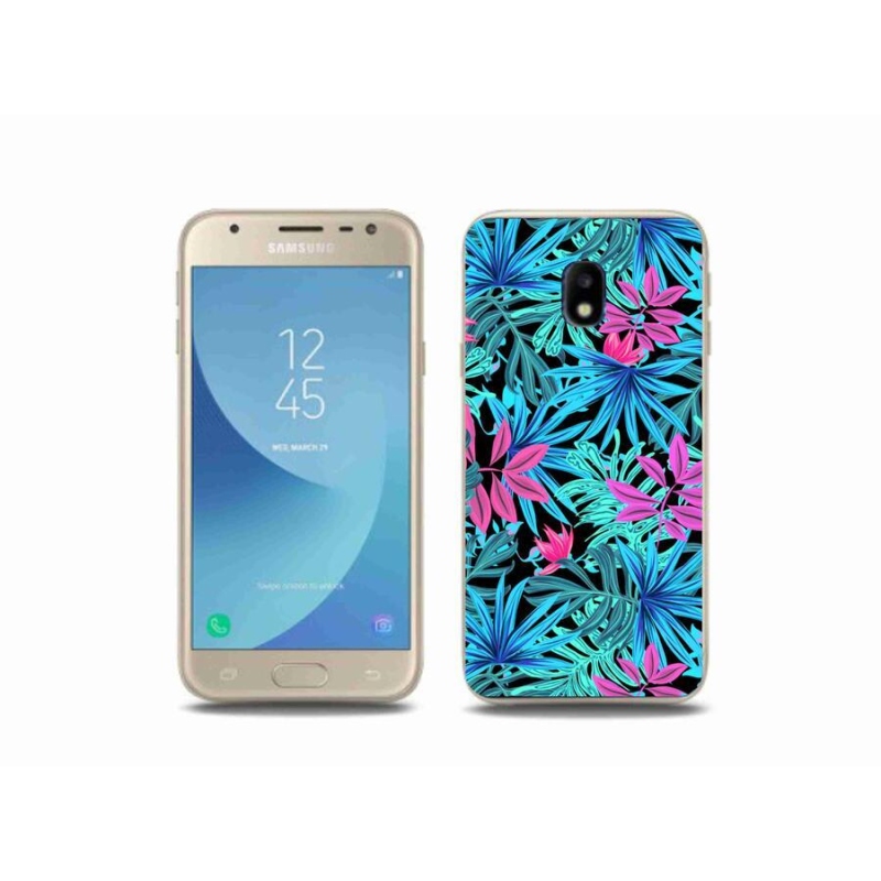 Gél borítás mmCase Samsung Galaxy J3 (2017) - virágok 3