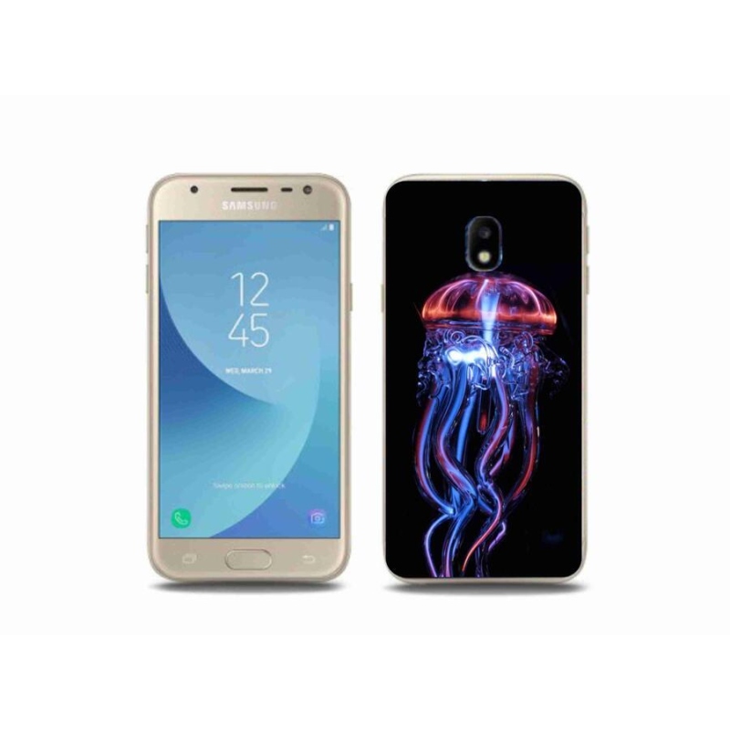Gél védőhuzat mmCase Samsung Galaxy J3 (2017) - medúza