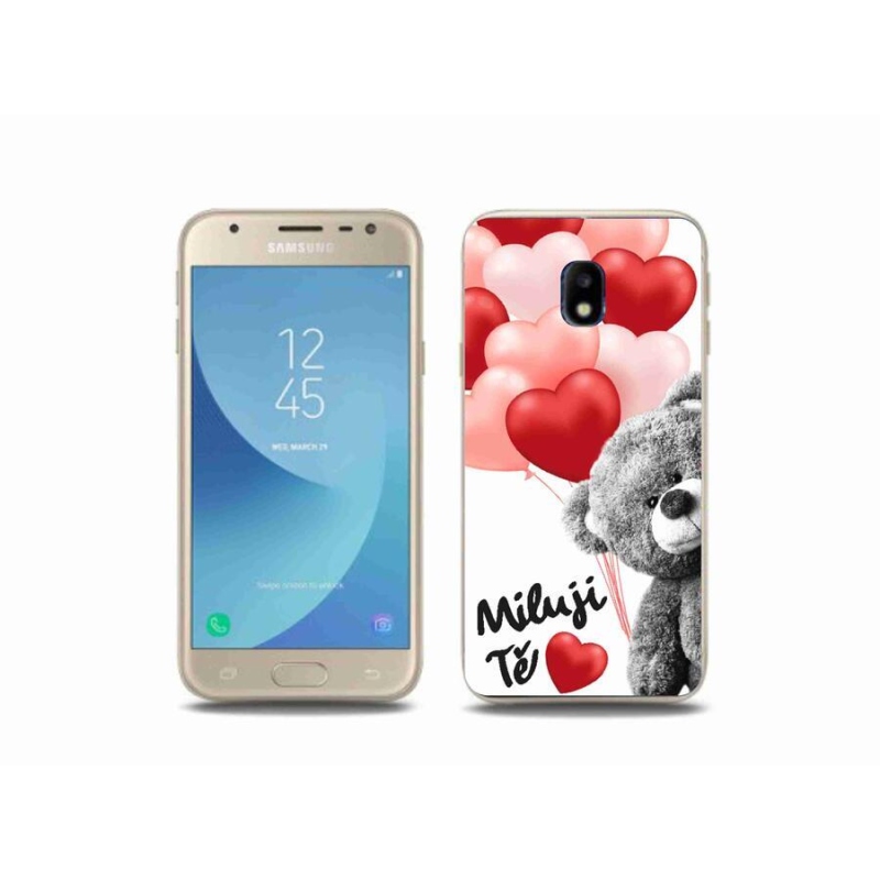 Gél borítás mmCase Samsung Galaxy J3 (2017) - I love you