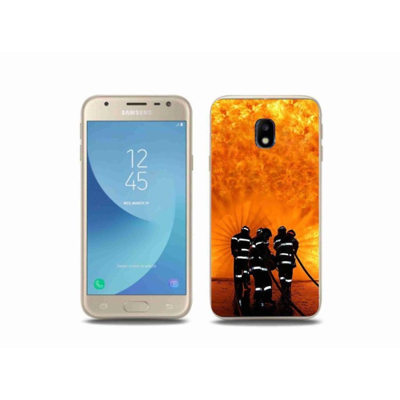 Gél borítás mmCase Samsung Galaxy J3 (2017) - tűz