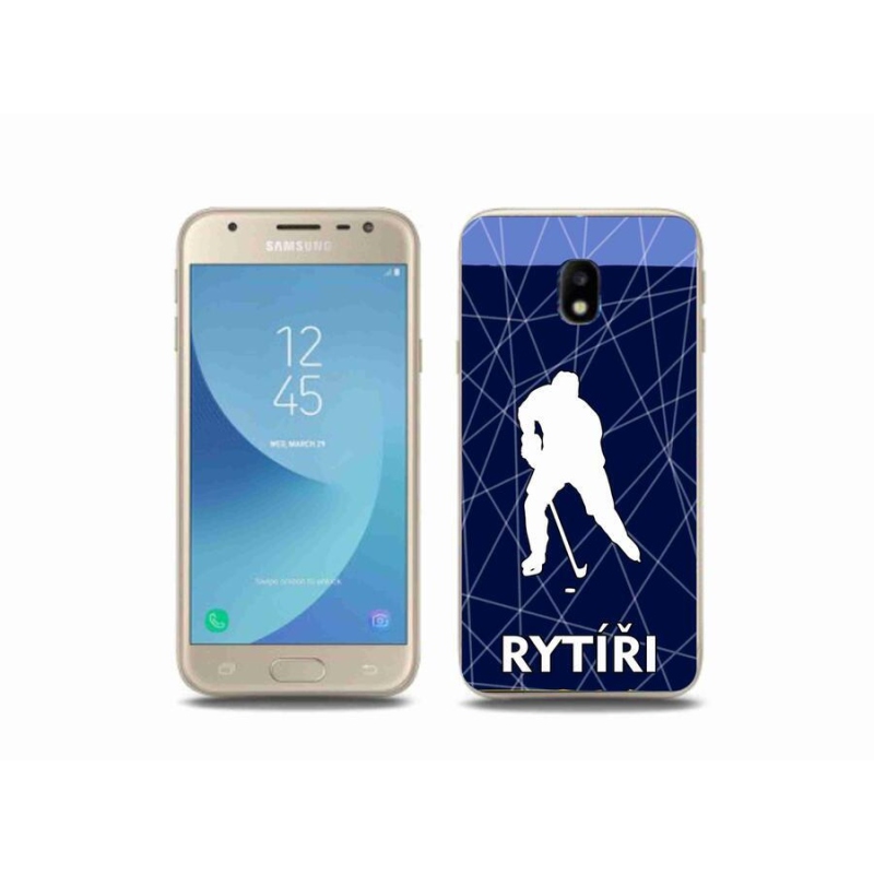 Gél borítás mmCase Samsung Galaxy J3 (2017) - Lovagok
