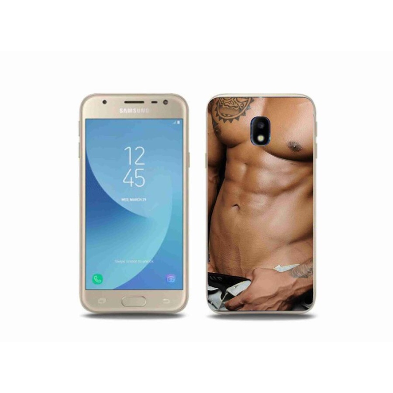 Gél borítás mmCase Samsung Galaxy J3 (2017) - szexi férfi