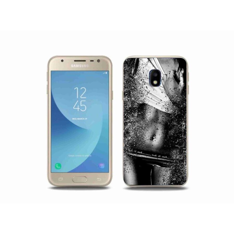Gél borítás mmCase Samsung Galaxy J3 (2017) - szexi nő 1
