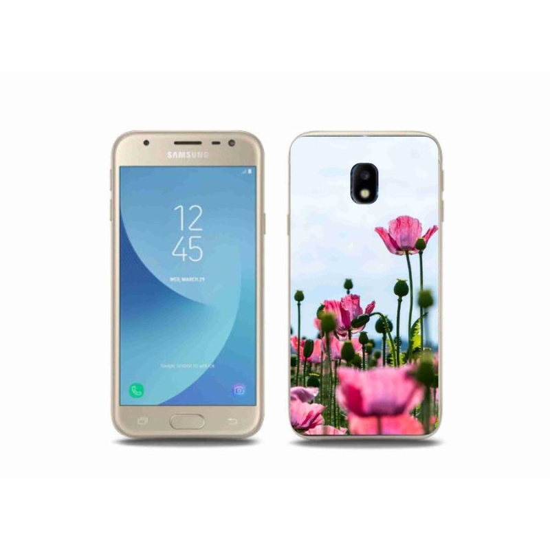 Gél védőhuzat mmCase Samsung Galaxy J3 (2017) - mákos színű
