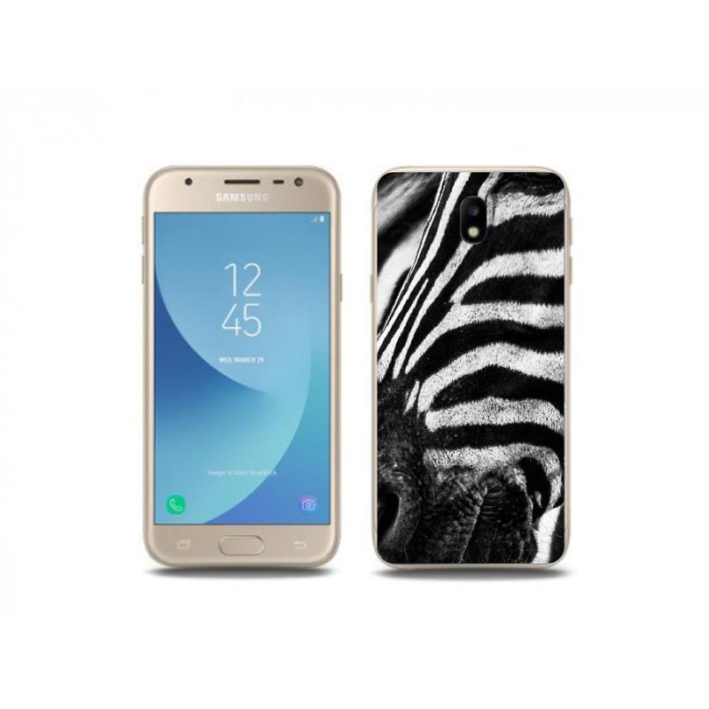 Zselés borítás mmCase Samsung Galaxy J3 (2017) - zebra