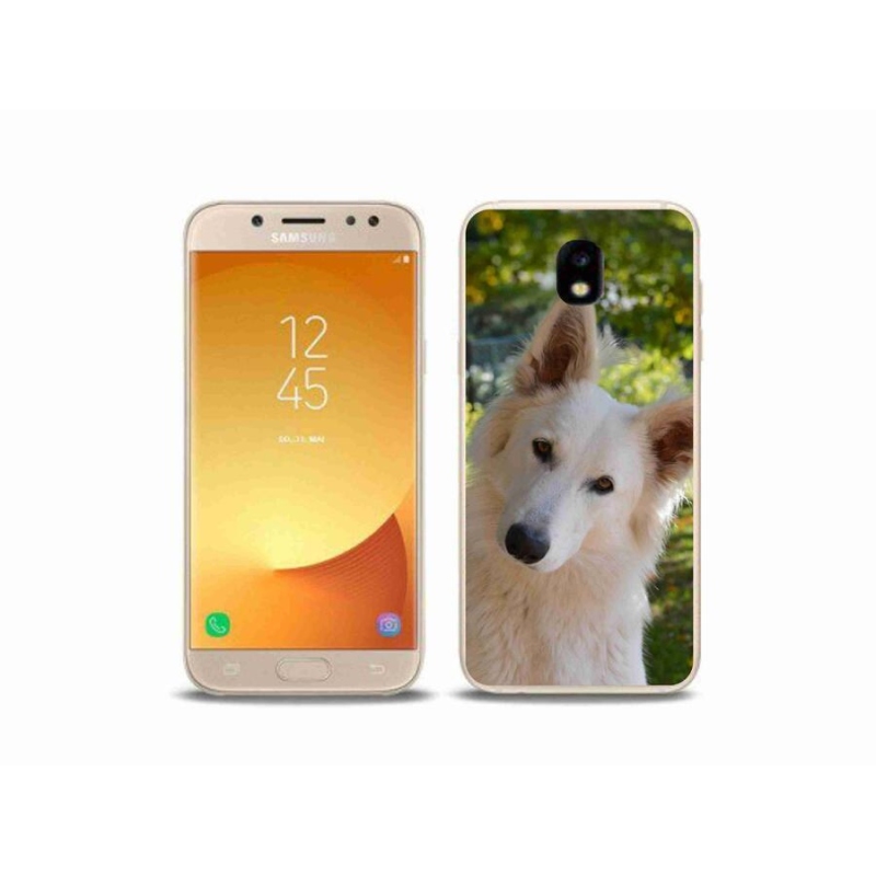 Gél védőhuzat mmCase Samsung Galaxy J5 (2017) - fehér Svájci juhász 1