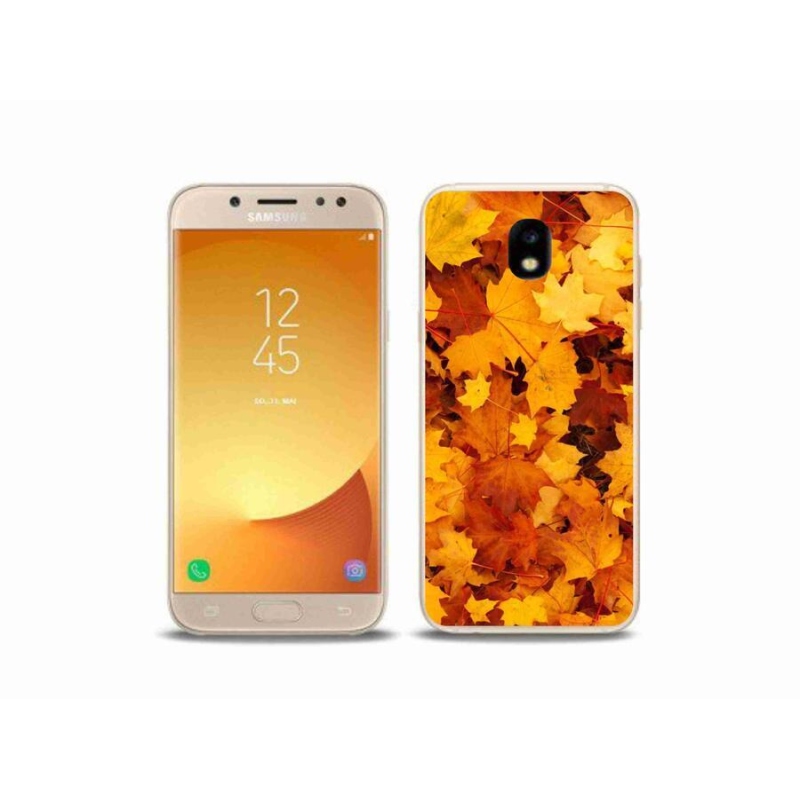 Gél borítás mmCase Samsung Galaxy J5 (2017) - juharlevelek