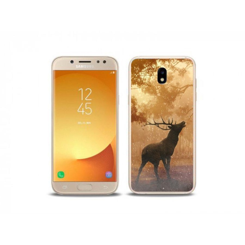 Zselés borítás mmCase Samsung Galaxy J5 (2017) - szarvasok a vadászaton
