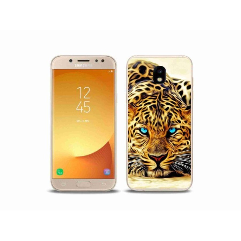 Gél borítás mmCase Samsung Galaxy J5 (2017) - rajzfilm tigrishez