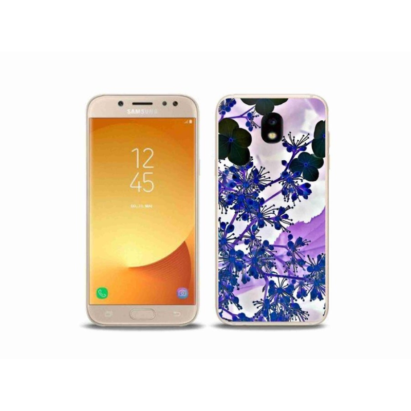 Gél borítás mmCase Samsung Galaxy J5 (2017) - hortenzia virág