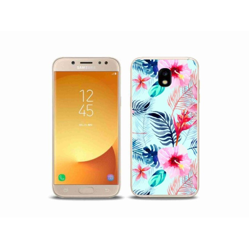 Gél borítás mmCase Samsung Galaxy J5 (2017) - virágok