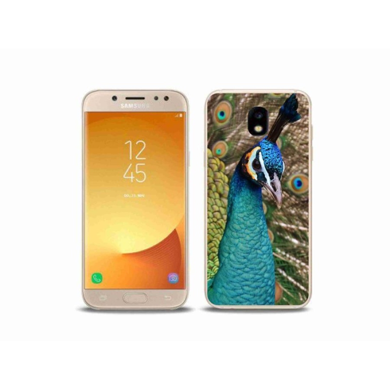 Gél védőhuzat mmCase Samsung Galaxy J5 (2017) - páva