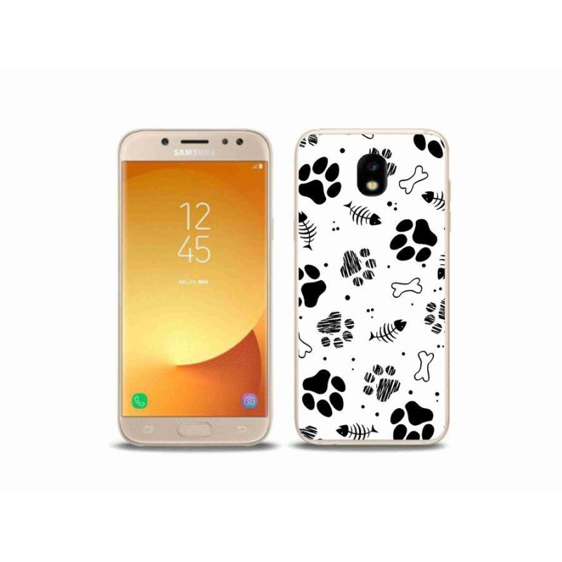 Gél borítás mmCase Samsung Galaxy J5 (2017) - kutyamancsok 1