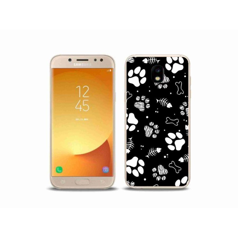 Gél borítás mmCase Samsung Galaxy J5 (2017) - kutyamancsok
