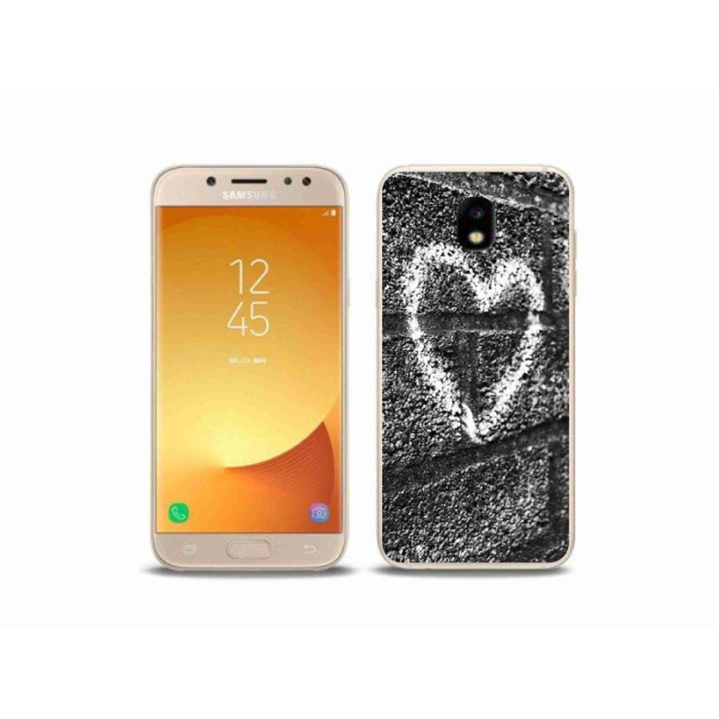 Gél borítás mmCase Samsung Galaxy J5 (2017) - szív a falon