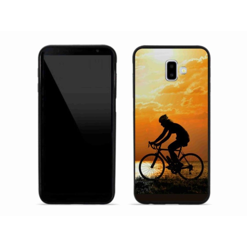Gél borítás mmCase Samsung Galaxy J6 Plus - kerékpározás