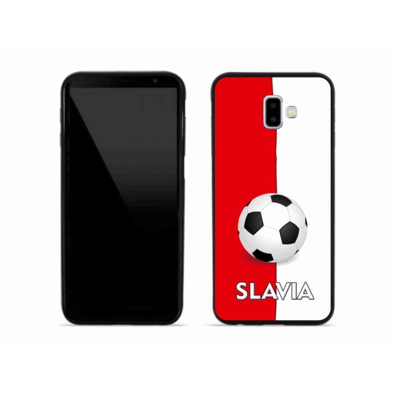 Gél borítás mmCase Samsung Galaxy J6 Plus - labdarúgás 2