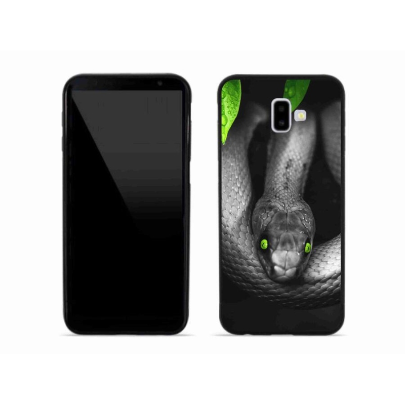Gél védőburkolat mmCase Samsung Galaxy J6 Plus - kígyó