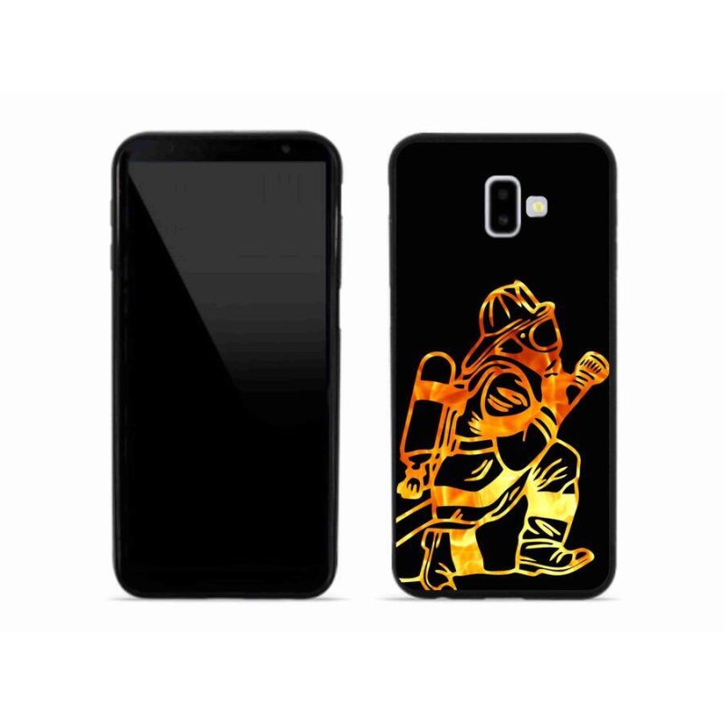 Zselés borítás mmCase Samsung Galaxy J6 Plus - tűzoltó 1