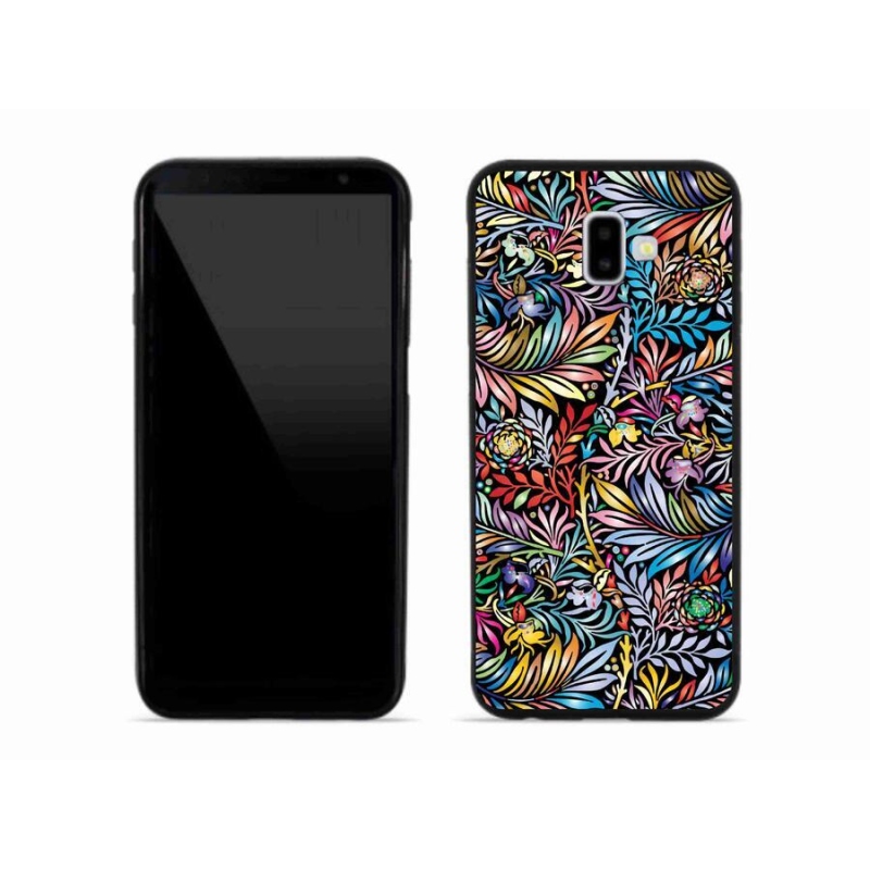 Gél borítás mmCase mobiltelefonhoz Samsung Galaxy J6 Plus - virágok 5