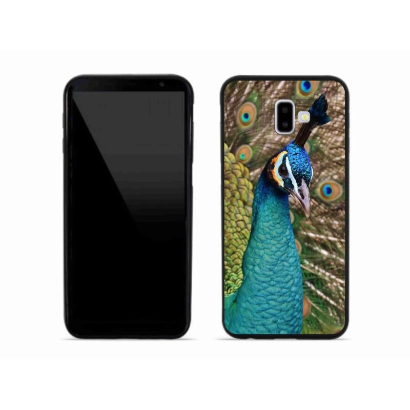 Zselés borítás mmCase Samsung Galaxy J6 Plus - páva