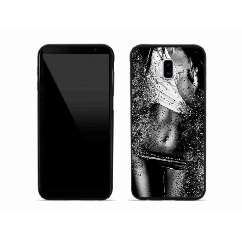 Gél borítás mmCase mobiltelefonhoz Samsung Galaxy J6 Plus - szexi nő 1
