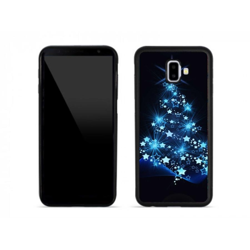 Gél borítás mmCase Samsung Galaxy J6 Plus készülékhez - karácsonyfa