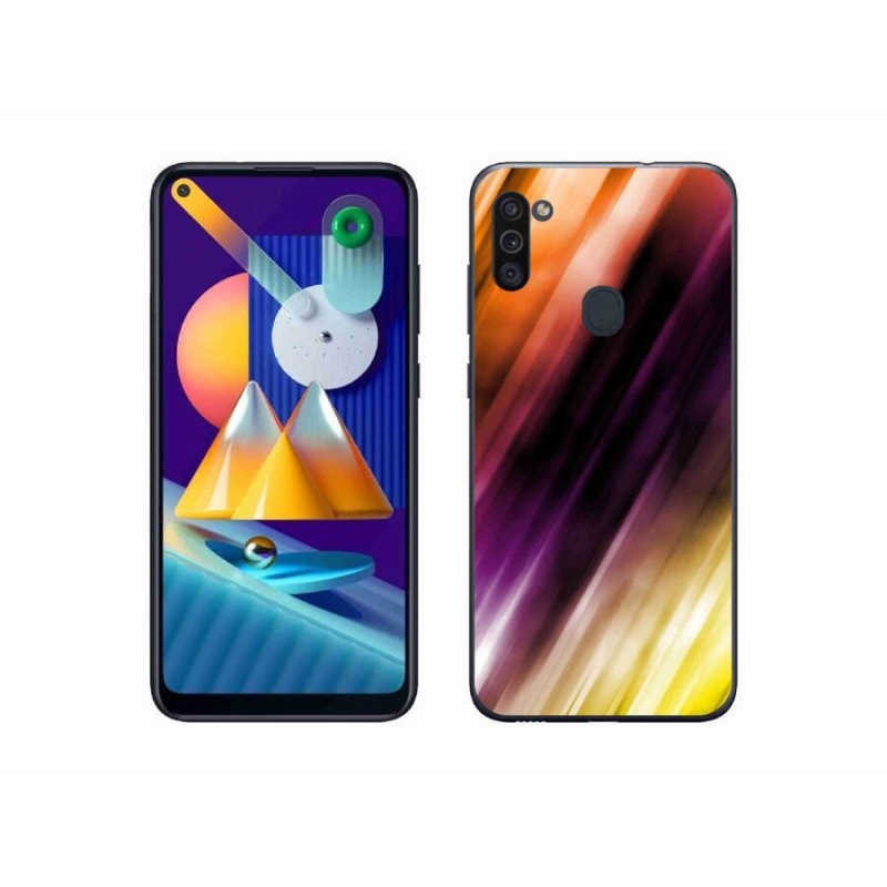 Gél borítás mmCase Samsung Galaxy M11 készülékhez - absztrakt minta 5